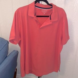Peach color polo shirt